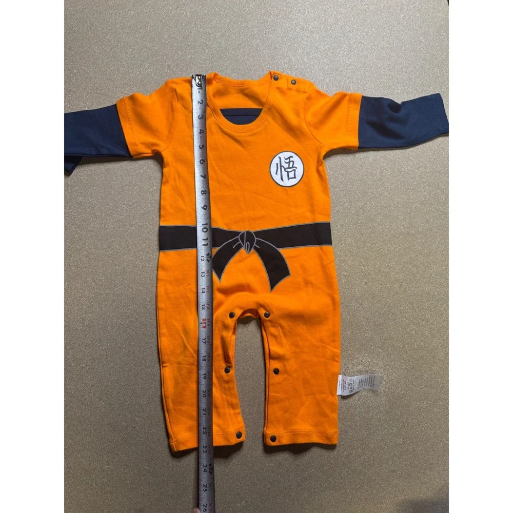 Dragon Ball Z Goku Cosplay Baby Bodysuit Anime Cartoon One Piece‎ Outfit 80